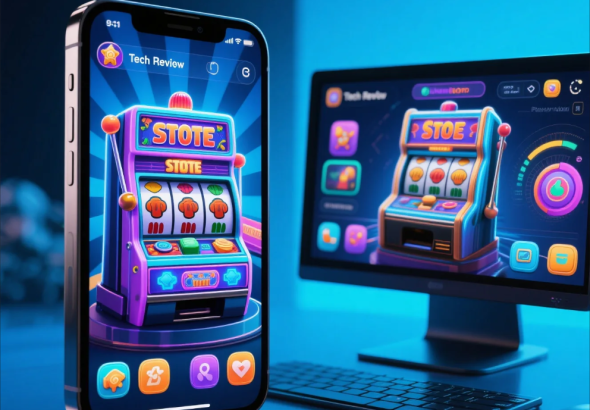 Comparison between mobile and desktop slot platforms