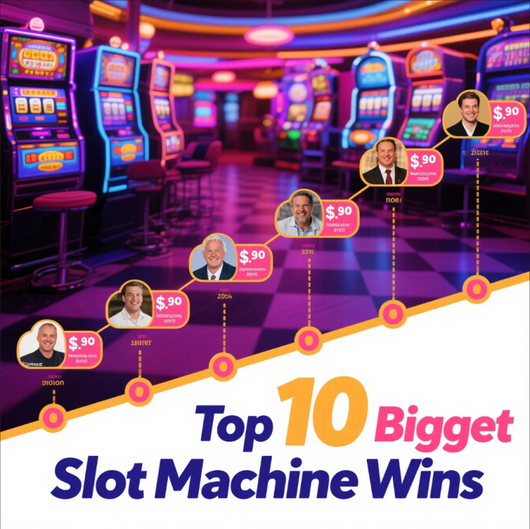 Biggest slot machine win at Excalibur Casino Las Vegas