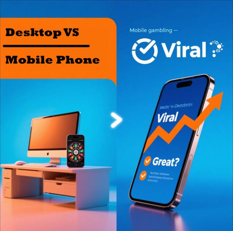 Playing a vibrant mobile casino game on a smartphone, showcasing the convenience of online gambling.