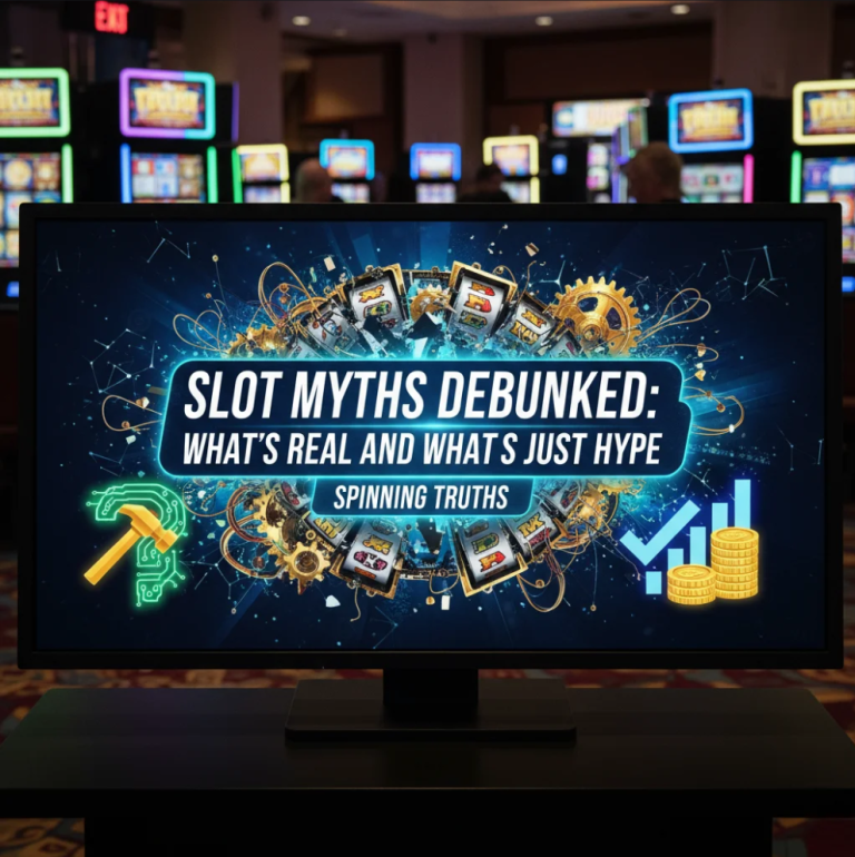Debunking slot machine myths to show what’s real and what’s just hype in casino gaming