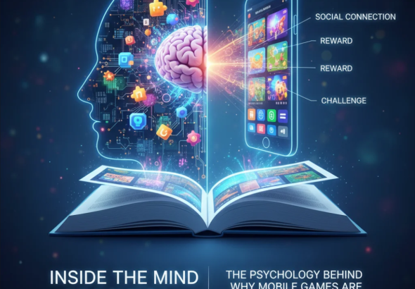 Understanding the psychology behind why mobile games are addictive.