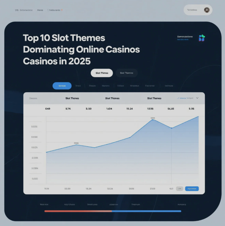 Top 10 Slot Themes Dominating Online Casinos in 2025