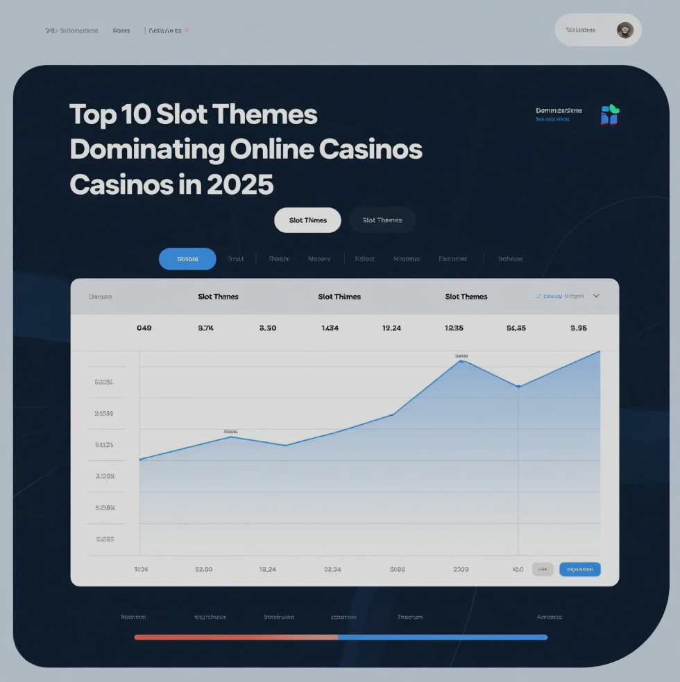 Top 10 Slot Themes Dominating Online Casinos in 2025