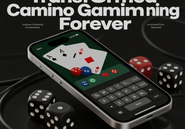 person playing casino games on a smartphone