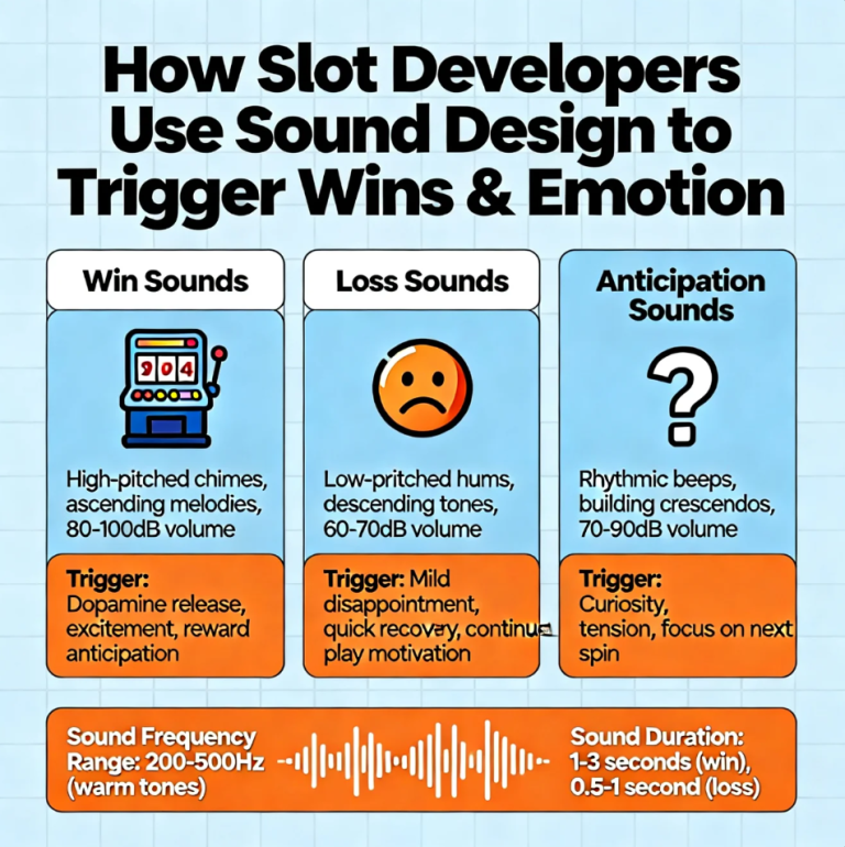 slot machine sound design triggering emotional responses during gameplay