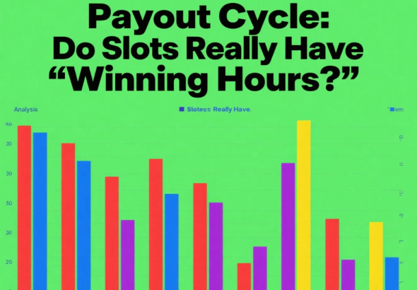 Slot machine reels spinning in a casino environment