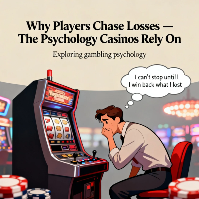 Why Players Chase Losses — The Psychology Casinos Rely On